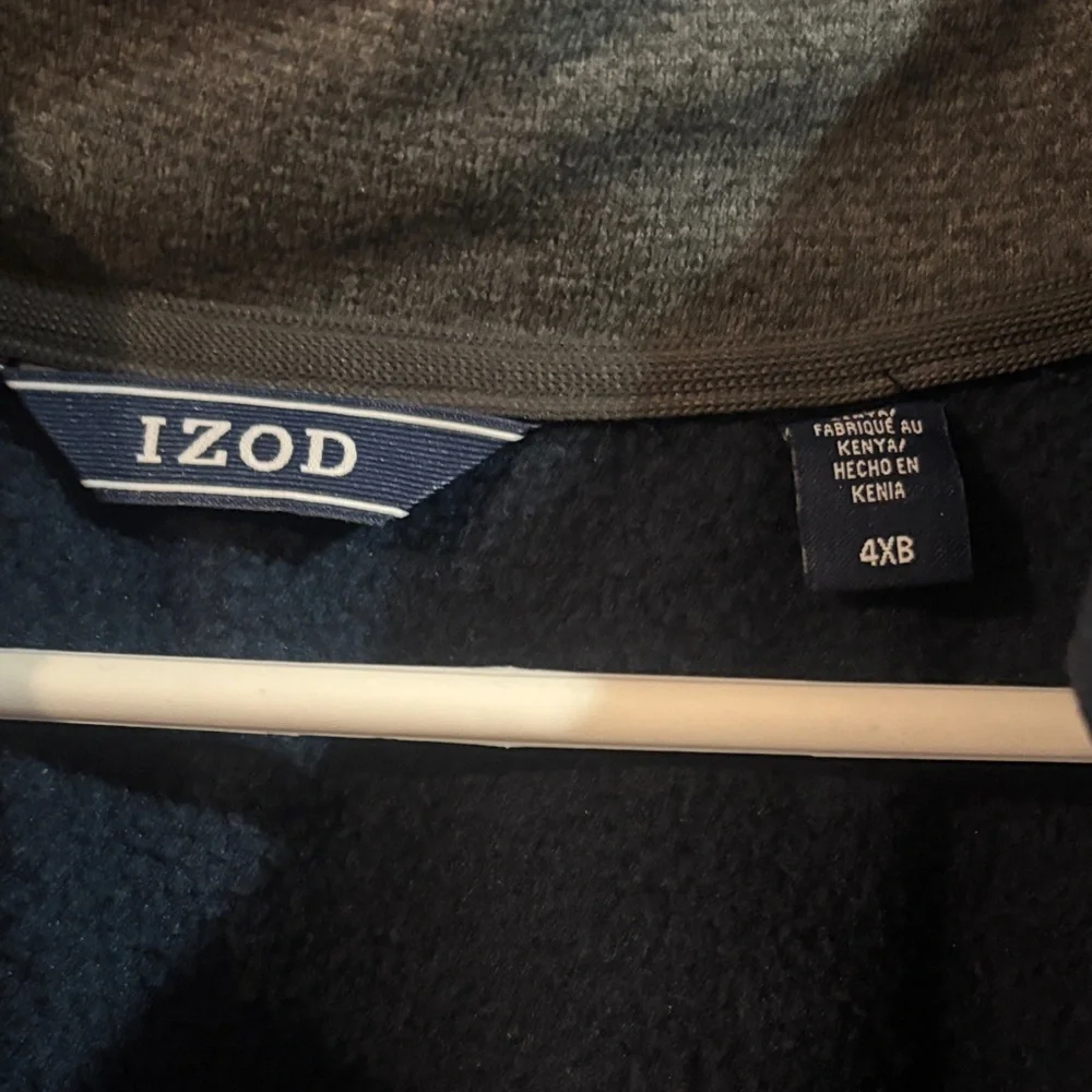 Izod Men's Dark Blue Vest